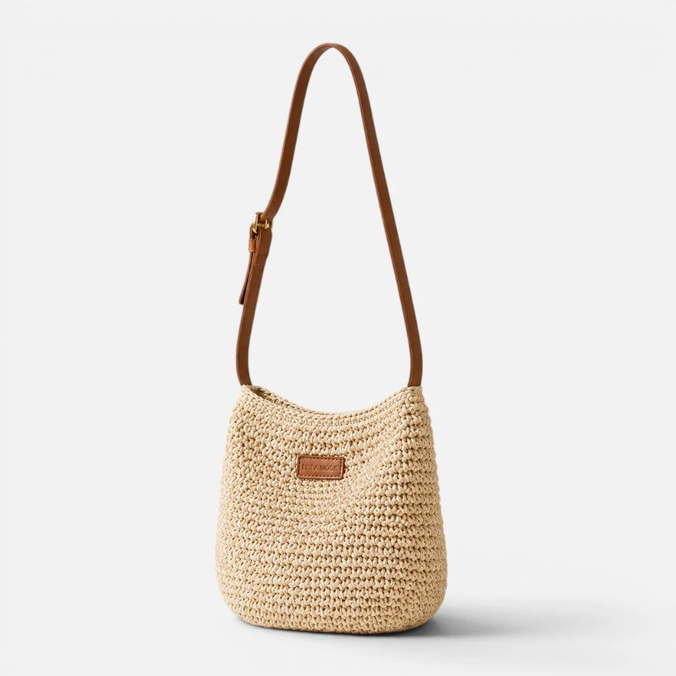 Women Woven Shoulder Bag Casual Style