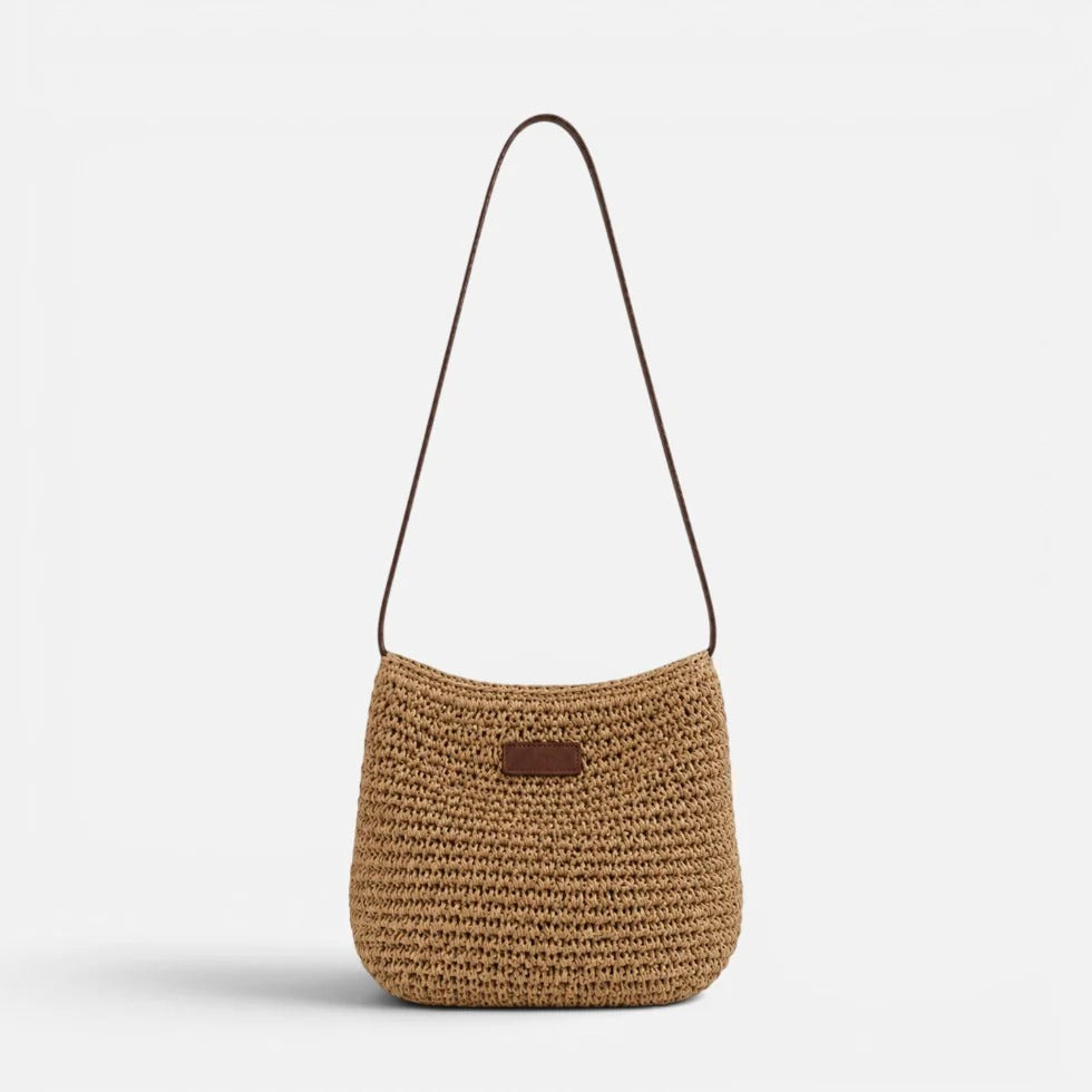 Women Woven Shoulder Bag Casual Style