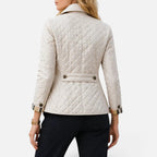 Women Quilted Jacket Button Front