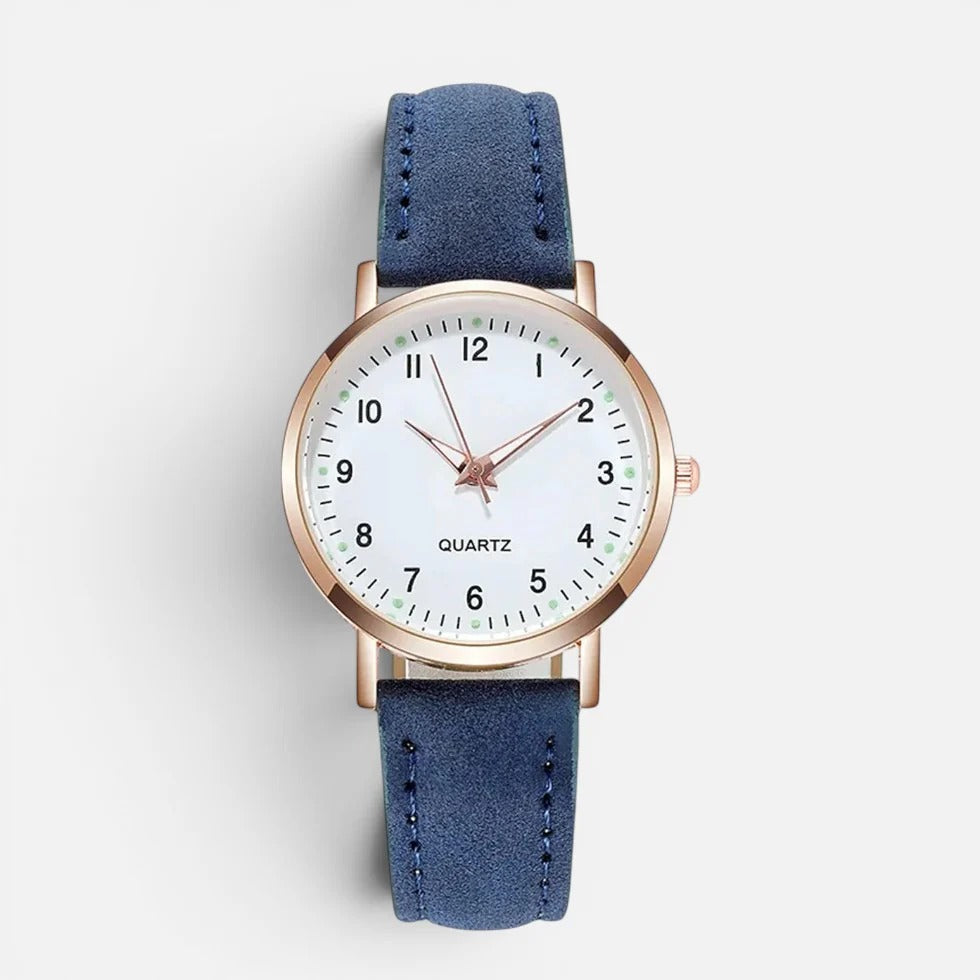 Women Quartz Watch Leather Strap