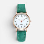 Women Quartz Watch Leather Strap